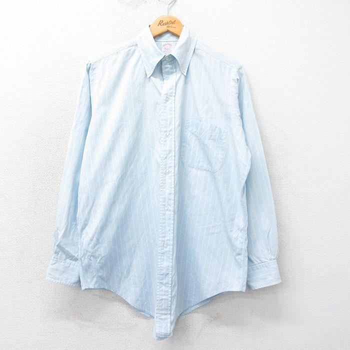 BROOKS BROTHERS XL/古着 ブルックスブラザーズ 長袖 ビンテージ BROOKS BROTHERS XL/古着 ブルックスブラザーズ 長袖 ビンテージ