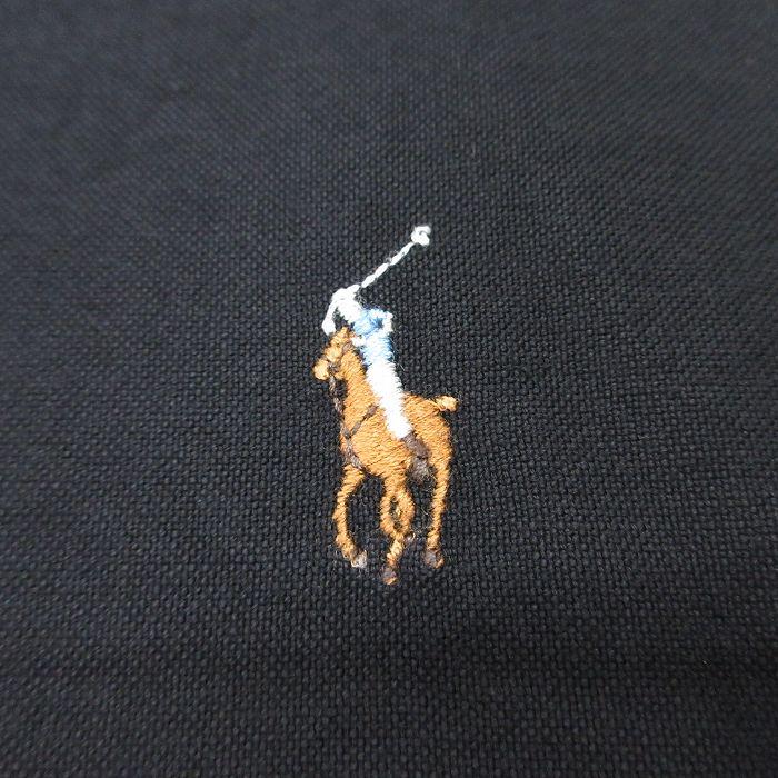 超人気❗️ラルフローレン　ワンポイントロゴシャツ　XL 90s刺繍古着希少レア長袖 90s ラルフローレン ボタンダウン 長袖シャツ XL 緑系 レア