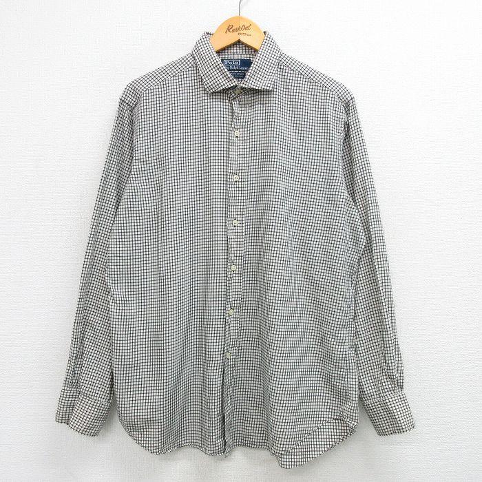POLO RALPH LAUREN XL/古着 ラルフローレン 長袖 ブランド シャツ