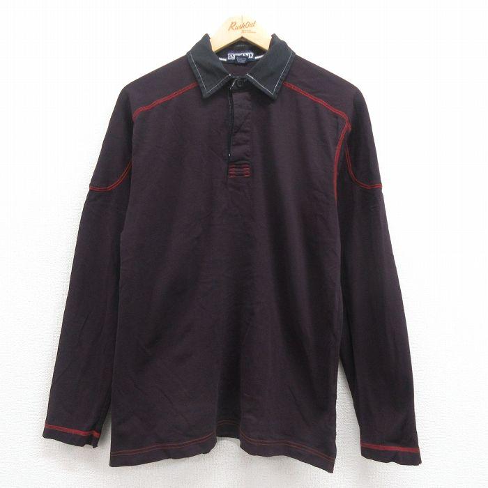 50%OFF】S/古着 ランズエンド 長袖 ブランド ラガー シャツ メンズ