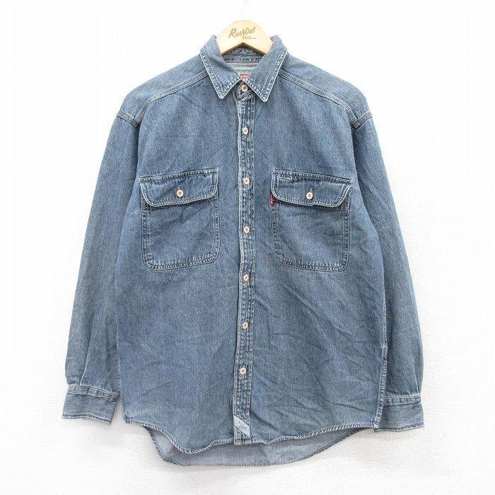 Levi's L/古着 リーバイス Levis 長袖 ブランド シャツ メンズ