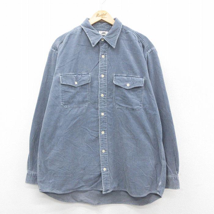 J.CREW（ジェイクルー） XL/古着 長袖 ブランド シャツ メンズ 90s