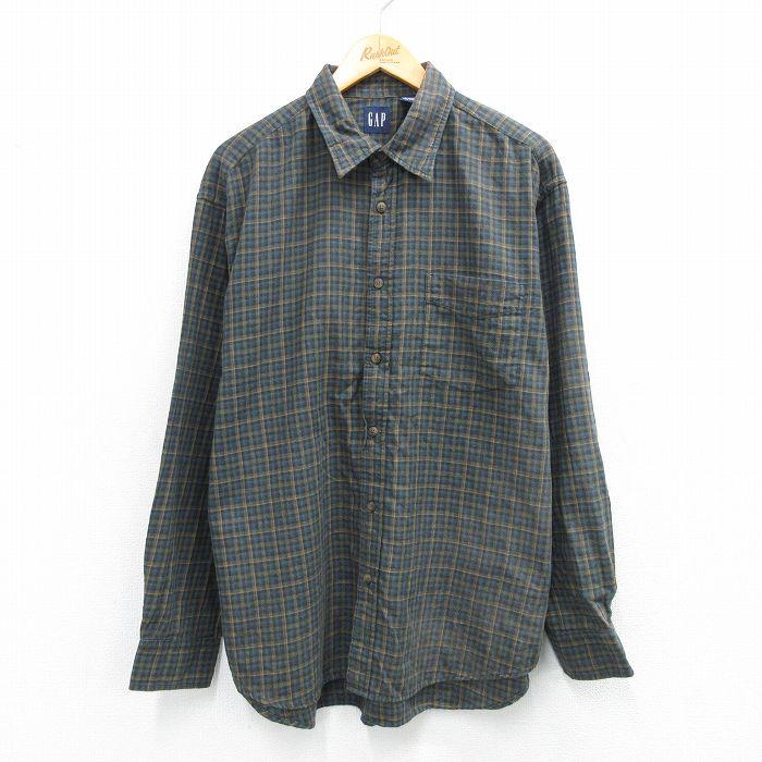 GAP（ギャップ） XL/古着 長袖 ブランド シャツ メンズ 00年代 00s