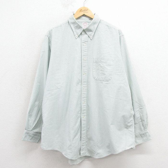 BROOKS BROTHERS（ブルックスブラザーズ） XL/古着 長袖 ブランド