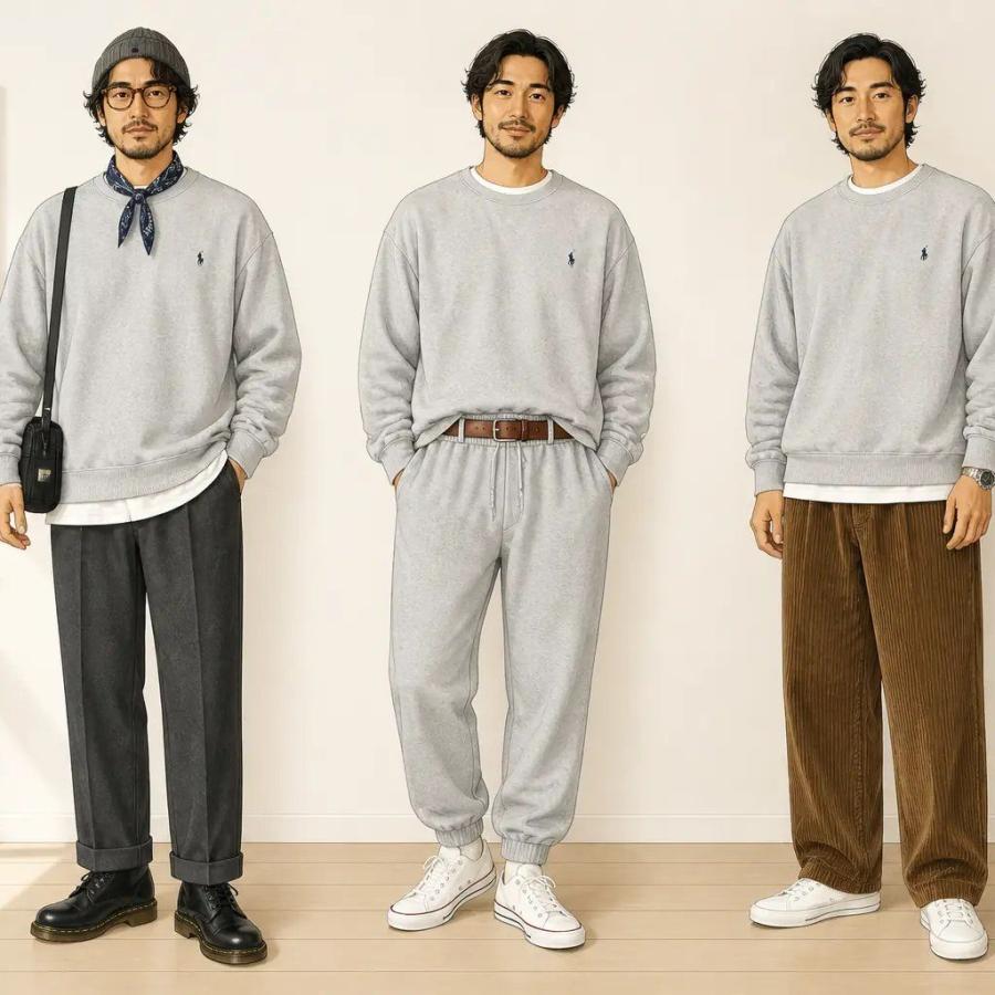 90s Polo by Ralph Lauren スウェットラガーシャツ POLO RALPH LAUREN（ポロ・ラルフローレン） XL/古着 ラルフローレン