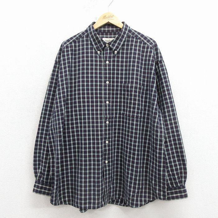 XL/古着 エディーバウアー 長袖 ブランド シャツ メンズ 00年代 00s
