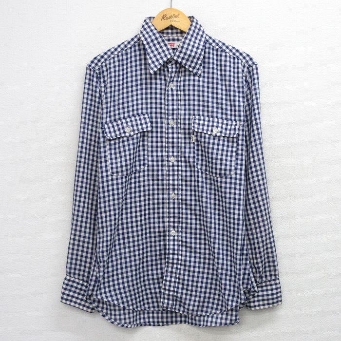 Levi's（リーバイス） L/古着 Levis 長袖 ブランド シャツ メンズ 70