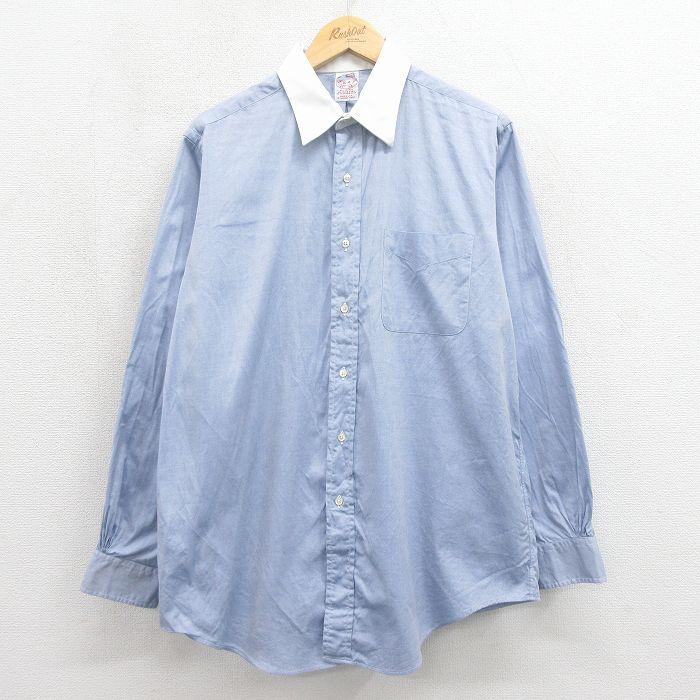 BROOKS BROTHERS（ブルックスブラザーズ） XL/古着 長袖 ブランド