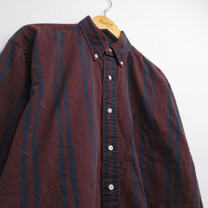 M 　90s Ralph Laurenラルフローレン 長袖シャツ ボタニカ POLO RALPH LAUREN（ポロ・ラルフローレン） ラルフローレン 90s 長袖