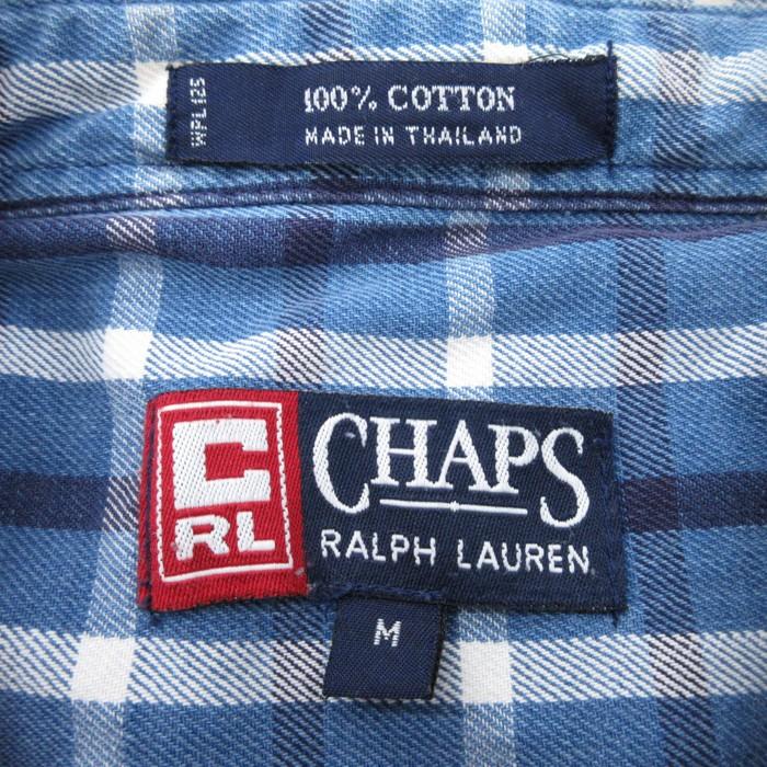 L/古着 ラルフローレン チャップス CHAPS RL 長袖 ブランド シャツ