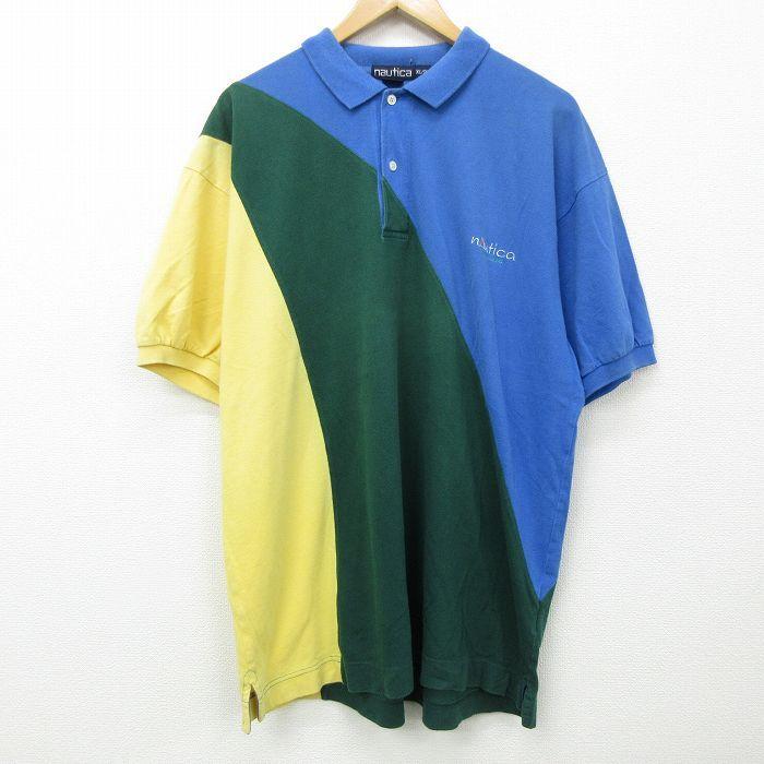 XL/古着 ノーティカ NAUTICA 半袖 ブランド ポロ シャツ メンズ 90s ワンポイントロゴ 刺繍 マルチカラー 鹿の子 大きいサイズ コットン 青 :shbp21061036:古着屋RUSHOUT - 通販 - Yahoo!ショッピング XL/古着 ノーティカ NAUTICA 半袖 ブランド ポロ シャツ メンズ 90s ワンポイントロゴ 刺繍 マルチカラー 鹿の子 大きいサイズ コットン 青 :shbp21061036:古着屋RUSHOUT - 通販 - Yahoo!ショッピング