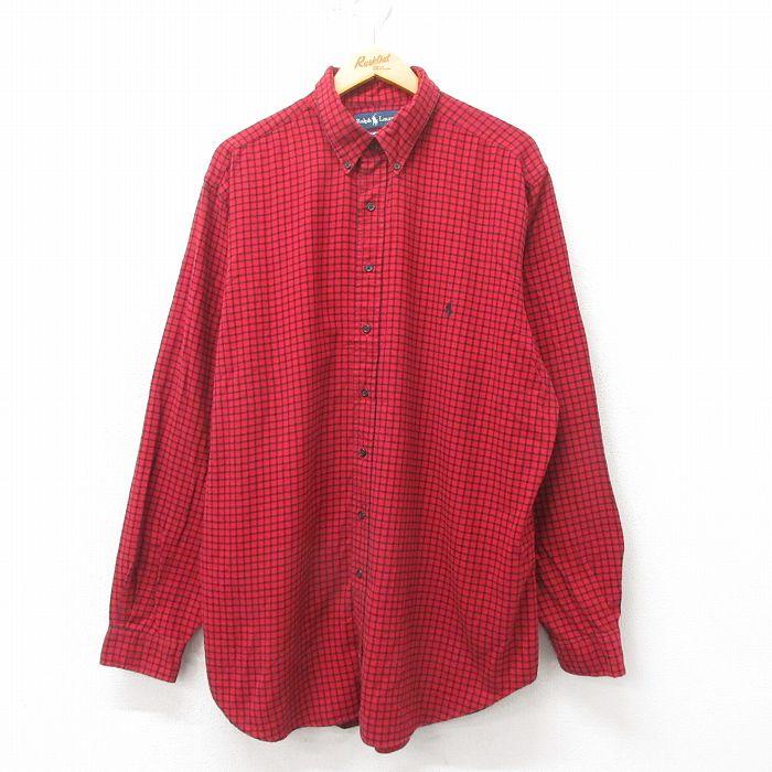 POLO RALPH LAUREN XL/古着 ラルフローレン 長袖 ブランド