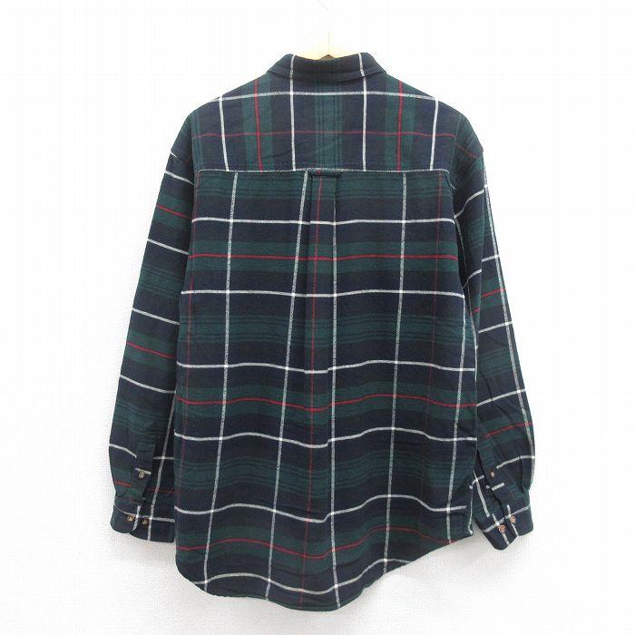 00s Eddie Bauer チェックシャツ 長袖シャツ ブラック×グレー 00s Eddie Bauer チェックシャツ 長袖シャツ グレー×ブラック