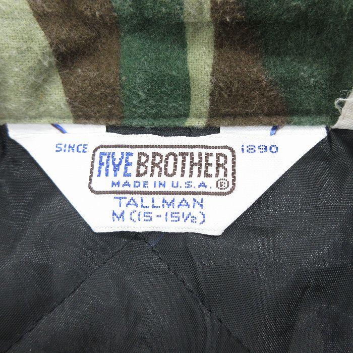 FIVEBROTHER（ファイブブラザー） L/古着 長袖 フランネル シャツ