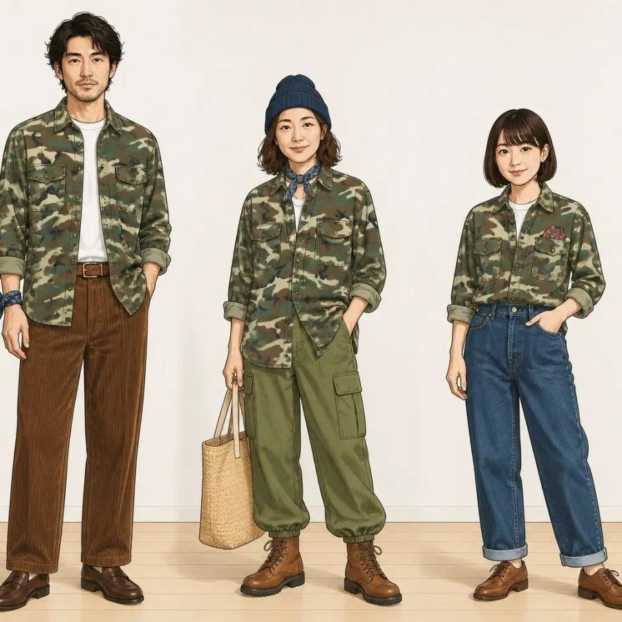 FIVEBROTHER（ファイブブラザー） L/古着 長袖 フランネル シャツ