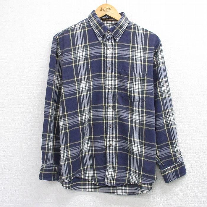 Eddie Bauer（エディーバウアー） L/古着 長袖 ヘビー フランネル
