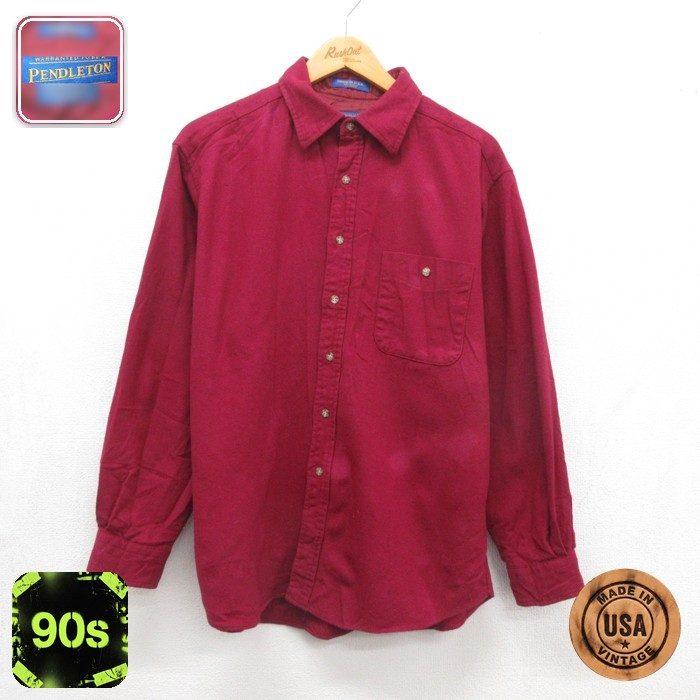 PENDLETON（ペンドルトン） L/古着 長袖 シャツ メンズ 90年代 90s