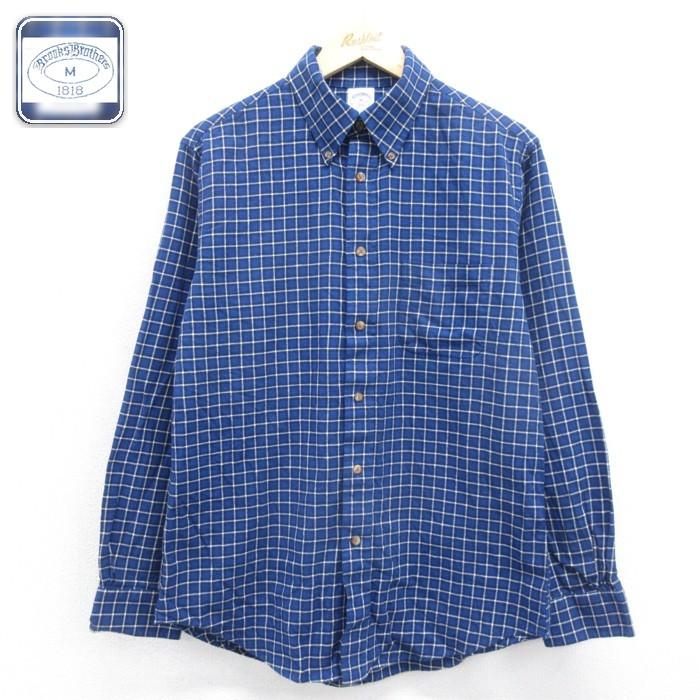 BROOKS BROTHERS（ブルックスブラザーズ） M/古着 長袖 シャツ メンズ