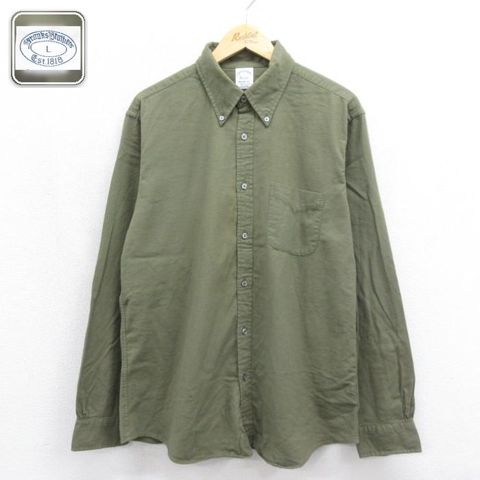 BROOKS BROTHERS（ブルックスブラザーズ） L/古着 長袖 シャツ メンズ