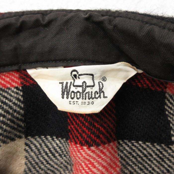 WOOLRICH（ウールリッチ） XL/古着 レッドチェ 長袖 シャツ メンズ 80