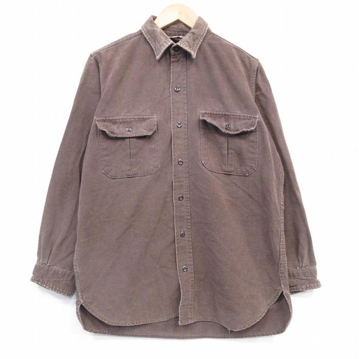 XL/古着 カベラス 長袖 ヘビー フランネル シャツ メンズ 80年代 80s