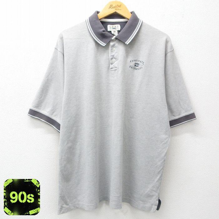 POLO RALPH LAUREN（ポロ・ラルフローレン） XL/古着 半袖 ポロ シャツ 