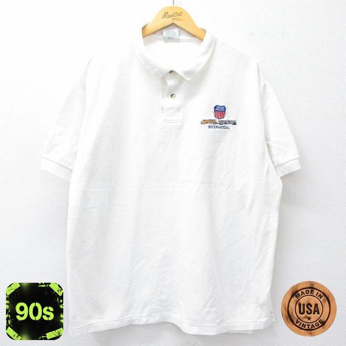 POLO RALPH LAUREN（ポロ・ラルフローレン） XL/古着 半袖 ポロ シャツ 