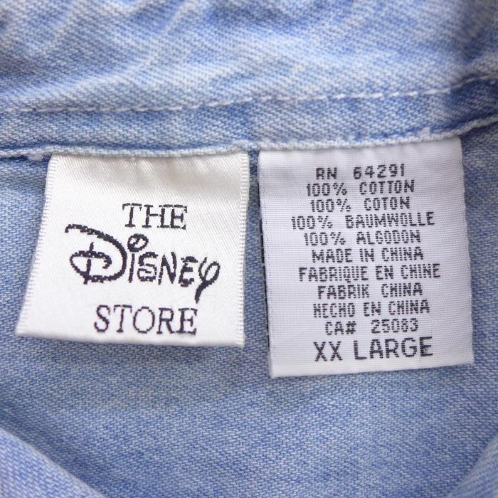 XL/古着 長袖 シャツ 00s ディズニー DISNEY くまのプーさん ティガー