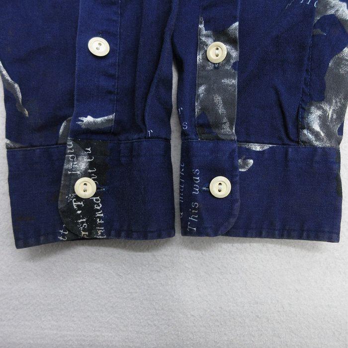 50%OFF】XL/古着 GANT SALTY DOG 長袖 シャツ メンズ 90s アメフト