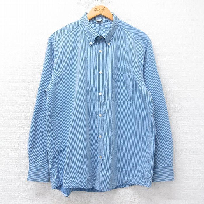 OLD NAVY（オールドネイビー） XL/古着 長袖 シャツ メンズ 00s 