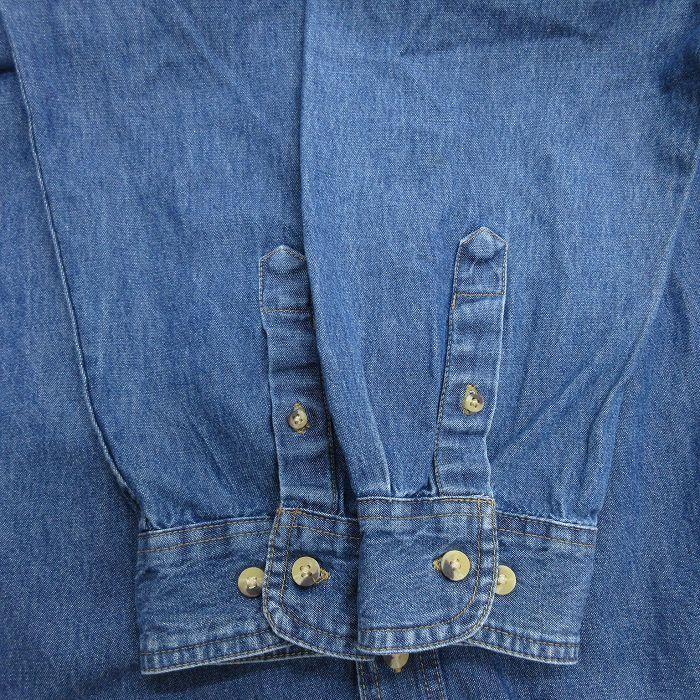 50%OFF】XL/古着 長袖 シャツ メンズ LOWES レーシング 大きいサイズ