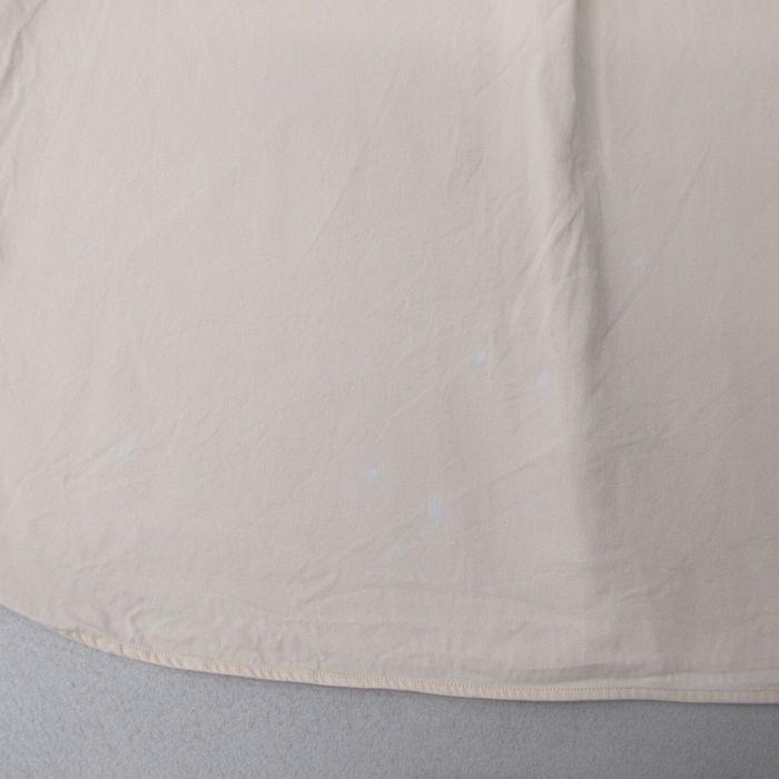 XL/古着 長袖 シャツ メンズ 90年代 90s 大きいサイズ コットン 生成り