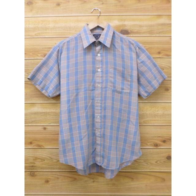 L 古着 半袖 シャツ ベージュ チェック 18apr03 中古 メンズ トップス Shrs 古着屋rushout 通販 Yahoo ショッピング