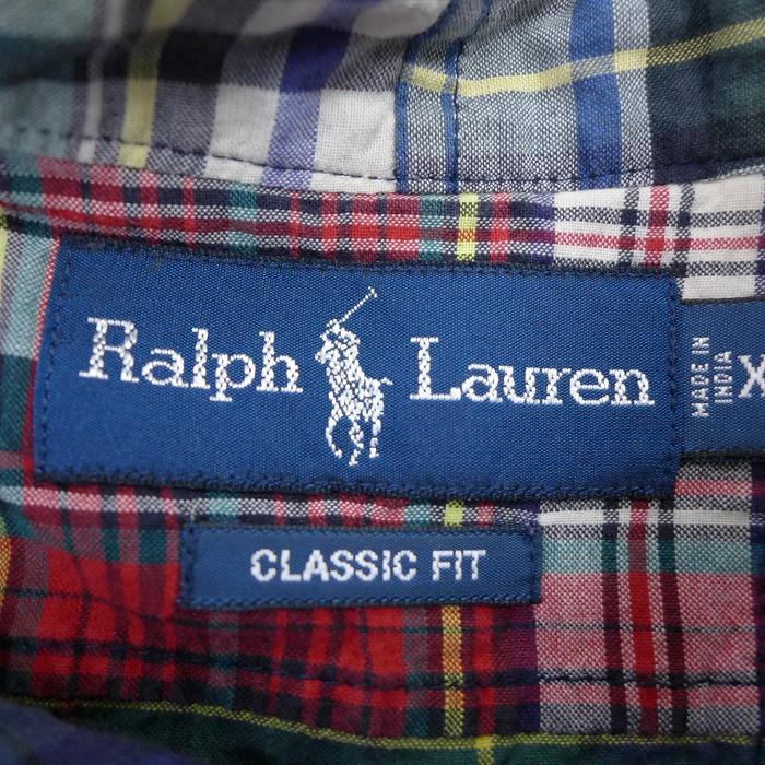 XL/古着 半袖 ブランド シャツ 90s ラルフローレン Ralph Lauren ワン