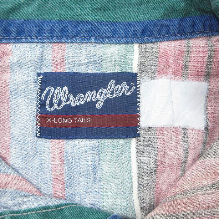 Wrangler XL/古着 ラングラー 半袖 ウエスタン シャツ メンズ Wrangler XL/古着 ラングラー 半袖 ウエスタン シャツ メンズ