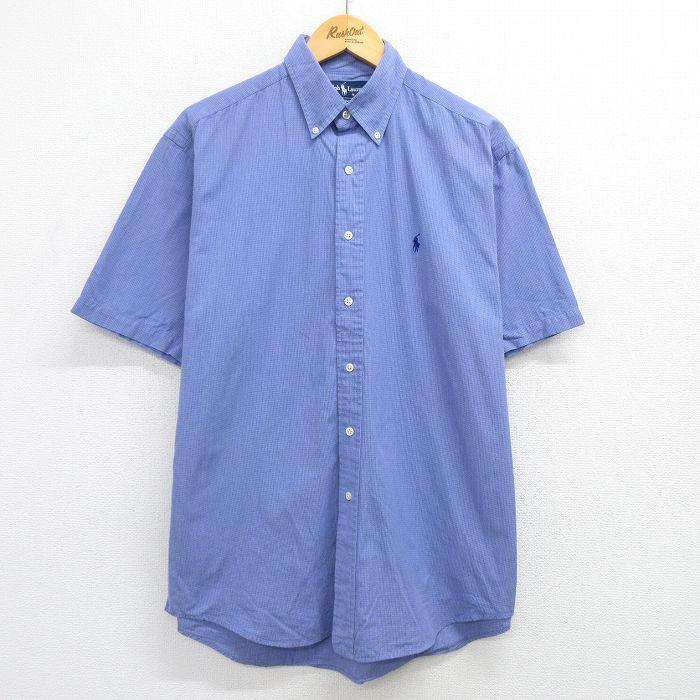 POLO RALPH LAUREN XL/古着 ラルフローレン 半袖 ブランド シャツ  