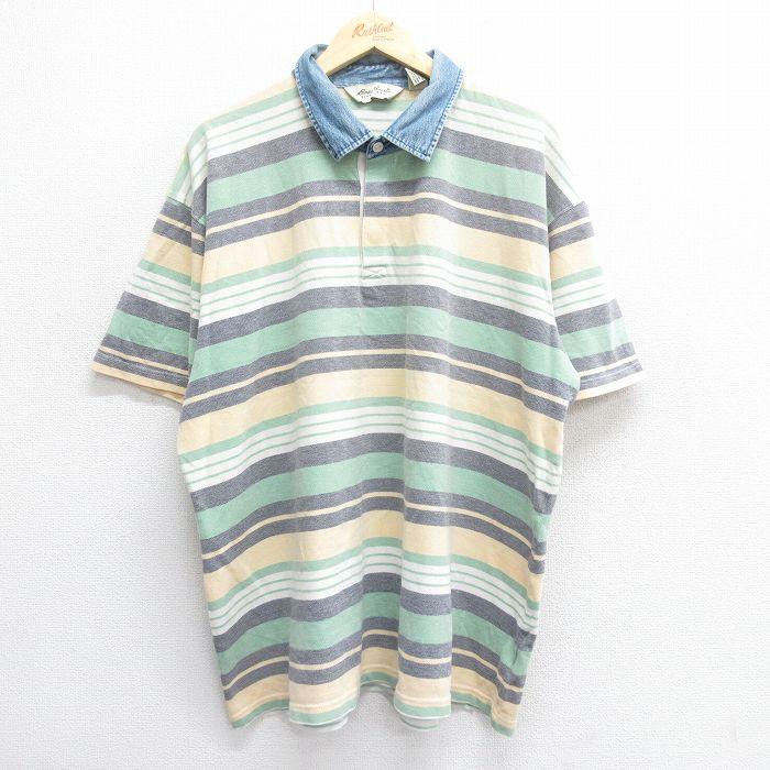 Eddie Bauer（エディーバウアー） 【50%OFF】XL/古着 半袖 ラガー