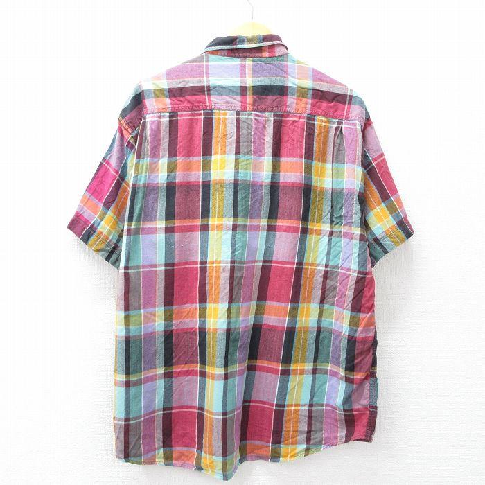 XL/古着 ドッカーズ 半袖 シャツ メンズ 90年代 90s 大きいサイズ