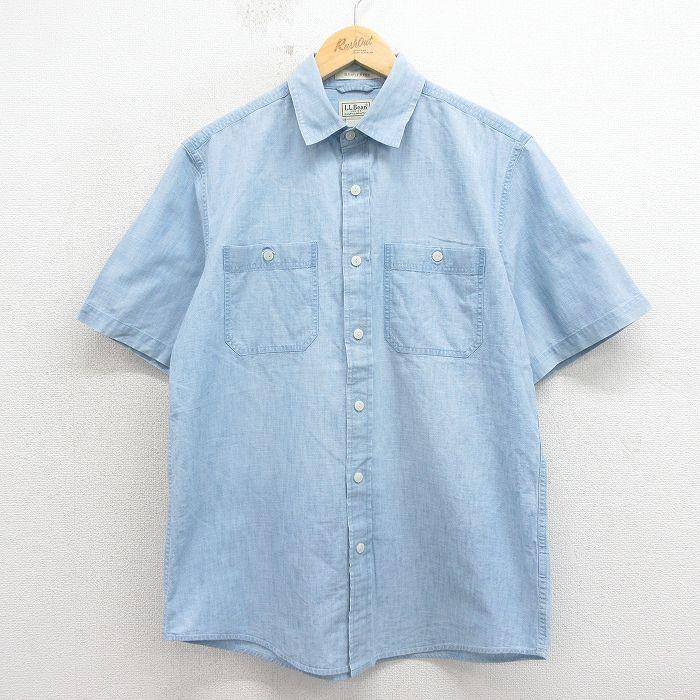 L.L.Bean（エルエルビーン） XL/古着 半袖 シャツ メンズ 00年代 00s