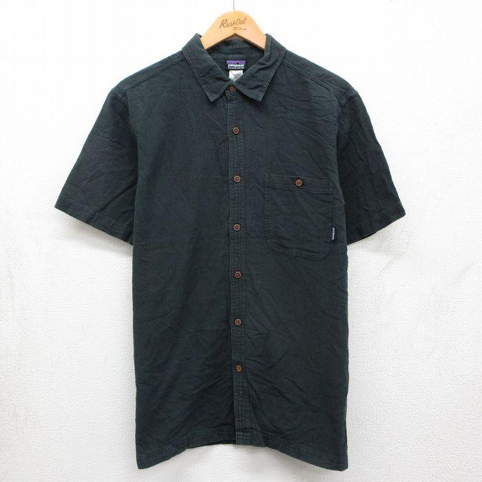 patagonia（パタゴニア） M/古着 半袖 シャツ メンズ オーガニック