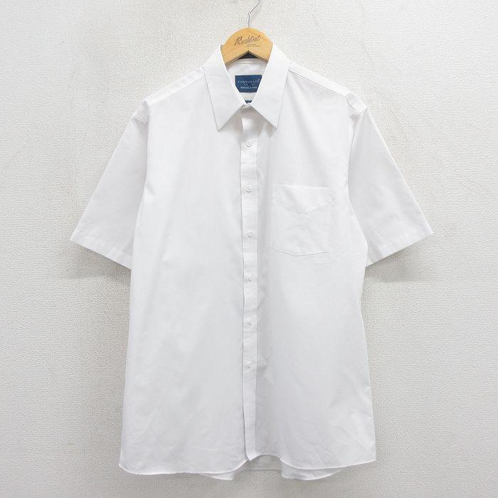 XL/古着 タウンクラフト 半袖 シャツ メンズ 90年代 90s ロング丈