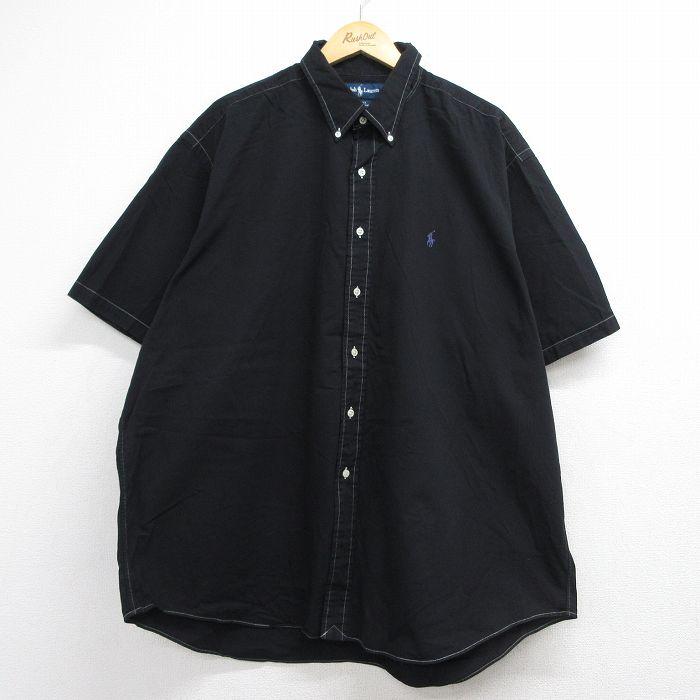 XL/古着 ラルフローレン 半袖 ブランド シャツ メンズ 90年代 90s ワン