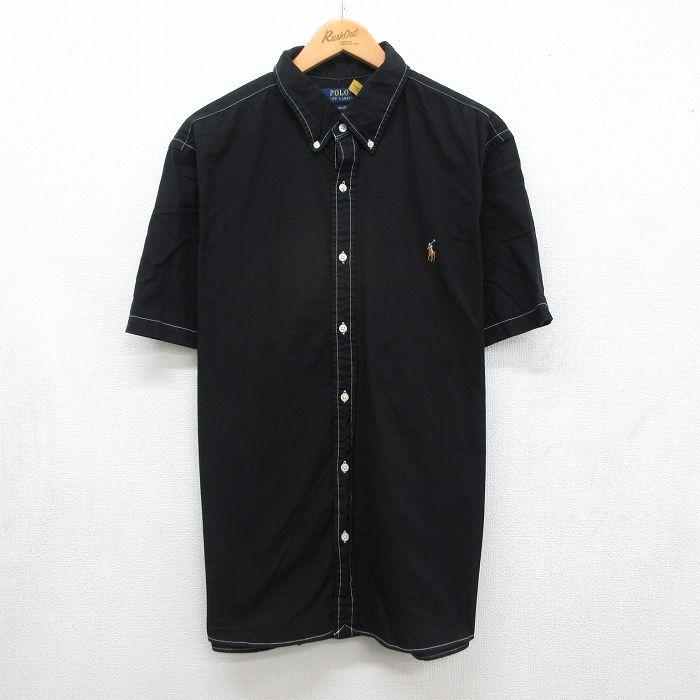XL/古着 ラルフローレン 半袖 ブランド シャツ メンズ ワンポイント
