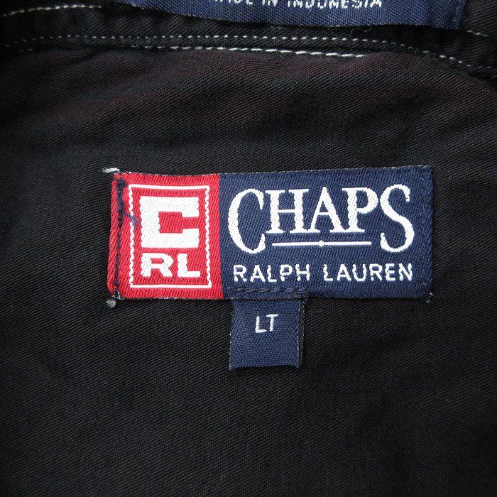 XL/古着 ラルフローレン チャップス 半袖 ブランド シャツ メンズ 90