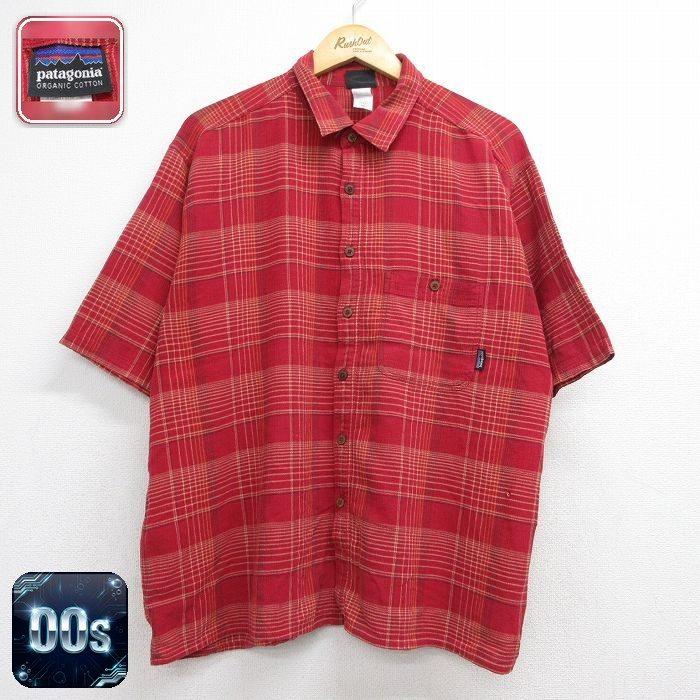 patagonia（パタゴニア） XL/古着 半袖 シャツ メンズ 00年代 00s