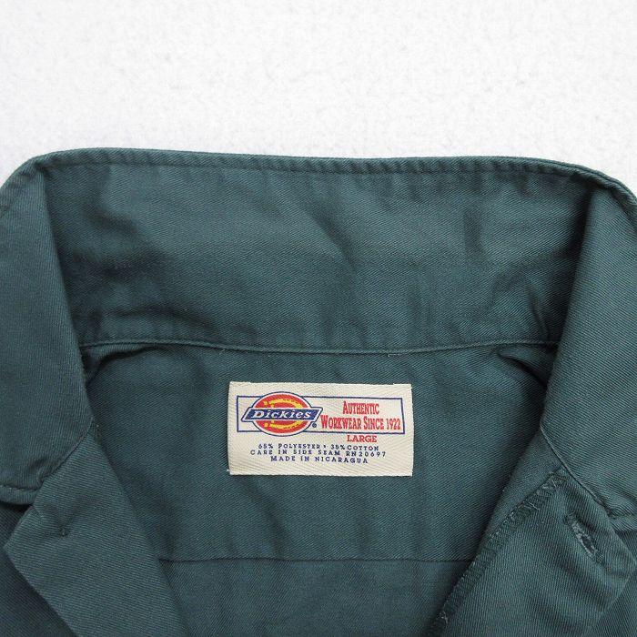 Dickies XL/古着 ディッキーズ 半袖 ワーク シャツ メンズ 00s Dickies XL/古着 ディッキーズ 半袖 ワーク シャツ メンズ 00s