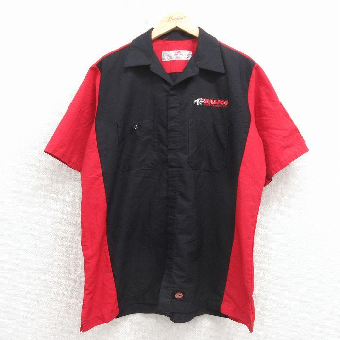 RED KAP（レッドキャップ） XL/古着 半袖 ワーク シャツ メンズ