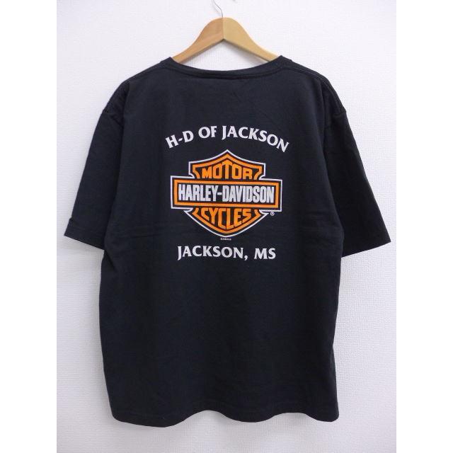 Harley Davidson XL/古着 ハーレーダビッドソン Tシャツ 100周年  