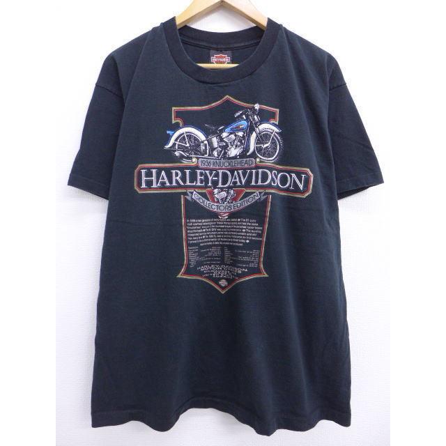 XL/古着 ビンテージ ハーレーダビッドソン Harley Davidson Tシャツ 