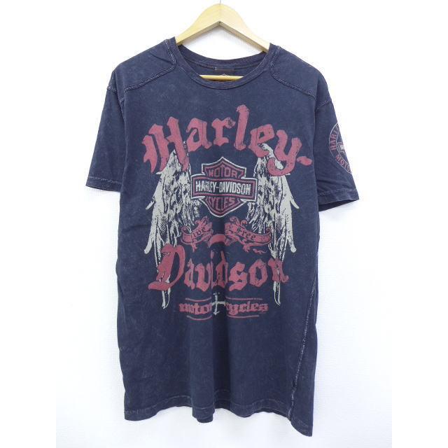 Xl 古着 ハーレーダビッドソン Harley Davidson Tシャツ ビューフォード 黒 ブラック タイダイ 19aug05 中古 メンズ Sksf 古着屋rushout 通販 Yahoo ショッピング